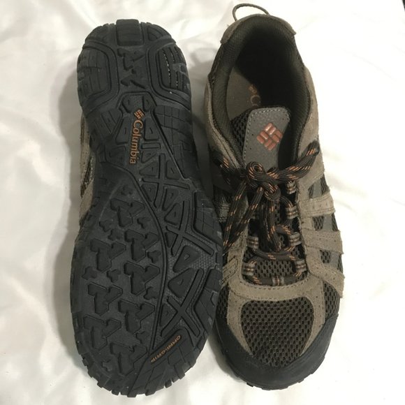 Columbia Other - Columbia Men's Waterproof Low Cut Hiking Shoes Brown - Size 8.5 Wide